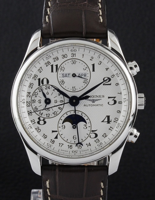 (image for) Longines Master Collection Master Complications Chronograph Automatic Moon-Phase Watch